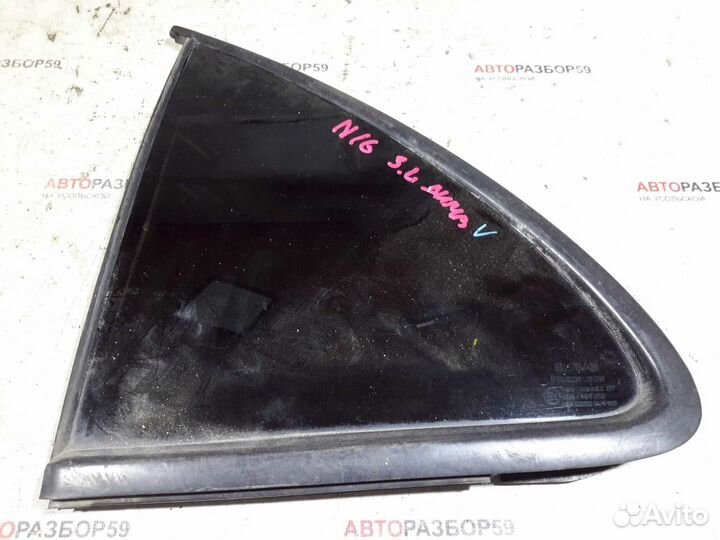 Форточка двери задняя левая Nissan Almera N16