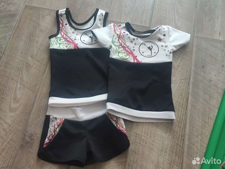 Костюм для художественной гимнастики Русичи