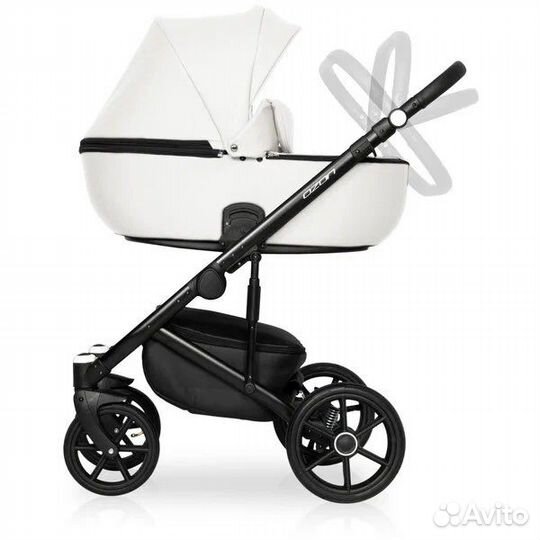 Коляска Riko Basic Ozon 2в1 (07 белый)