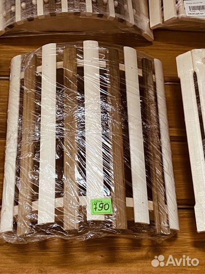 Абажур для бани и сауны настенный угловой