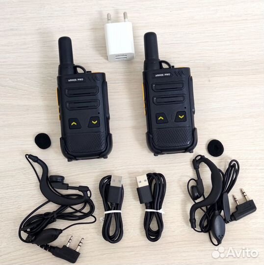 Рации для охранников на локальные объекты комплект