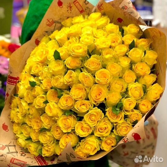 Букет роз 101 роза с доставкой