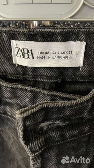 Джинсы zara 32