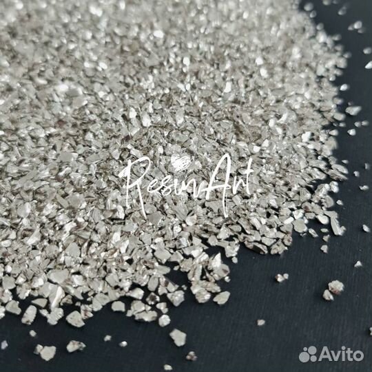 Стеклянная и зеркальная крошка для декорирования
