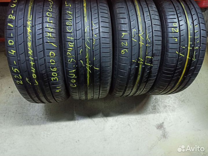 Continental ContiSportContact 5 225/40 R18 92Y