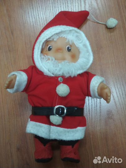 Кукла Санта Клаус и его друзья, винтаж, гдр