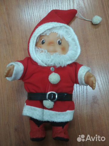 Кукла Санта Клаус и его друзья, винтаж, гдр