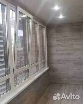 Остекление окон и балконов пвх