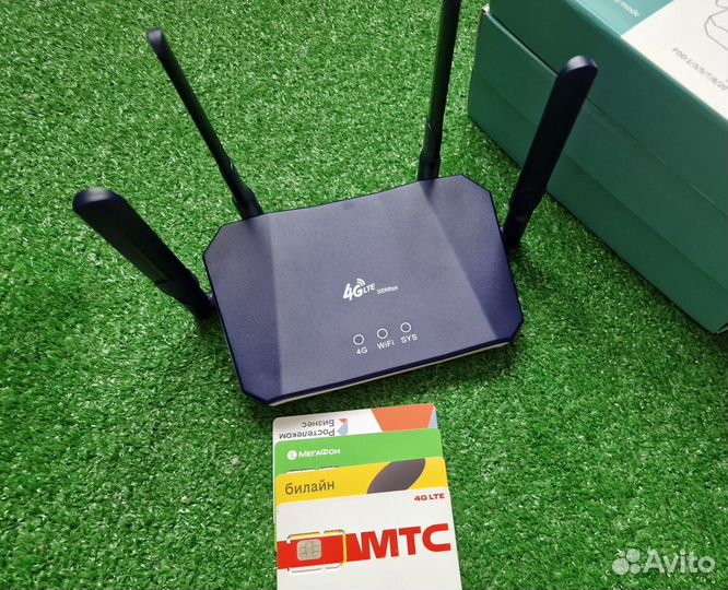 Роутер 4g + 1000гб интернета
