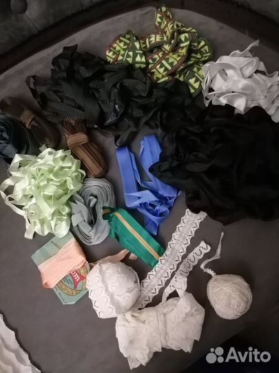 Ленты шитье, шёлк, хлопок СССР