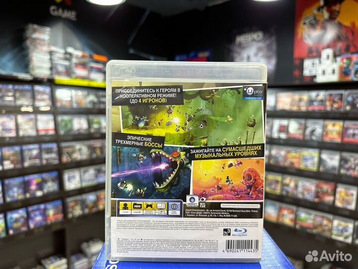 Игры для PS3: Rayman Legends