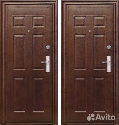 Двери входные металлические