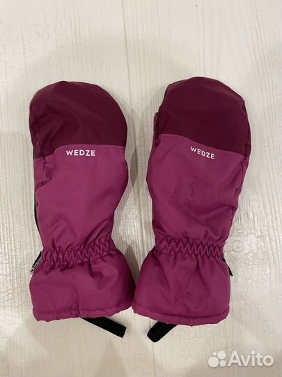 Варежки детские непромокаемые 6-8