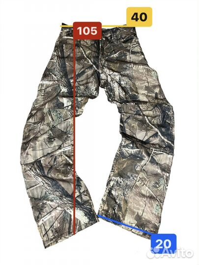 Камуфляжные штаны Wrangler realtree