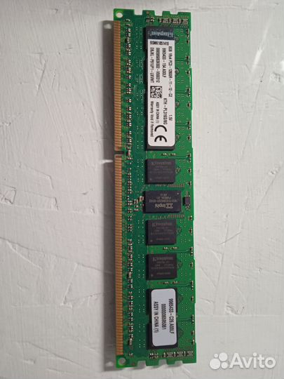 8GB DDR3 ecc reg (серверная)
