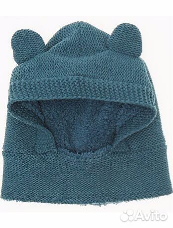 Балаклава на меху с ушками