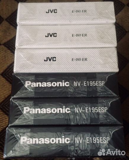 Panasonic E195, JVC E180 новые