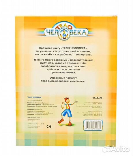 Тело человека энциклопедия с окошками детская