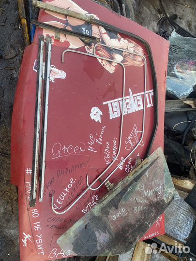 Комплект молдингов niva 21213 левая дверь