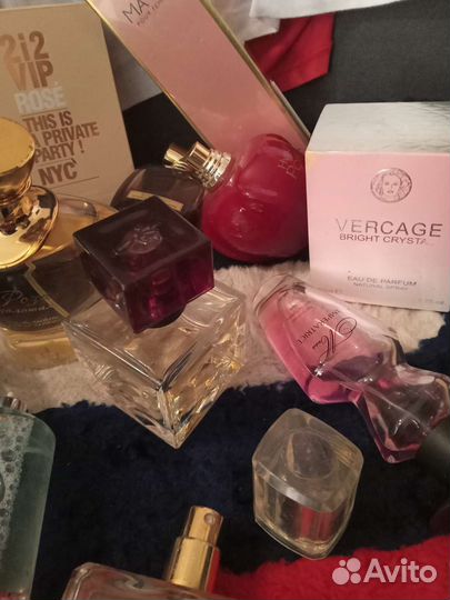 Парфюмерия духи остаток