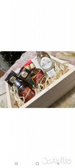 Коробка деревянная