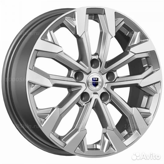 Диск 6,5*17 5*108 ET50 63,35 кик Морейн (кс1046) Дарк платинум