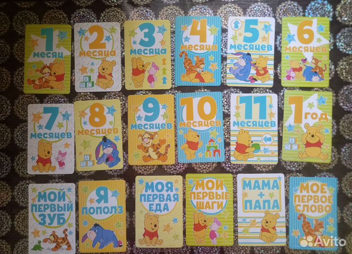 Набор карточек для фотосессии