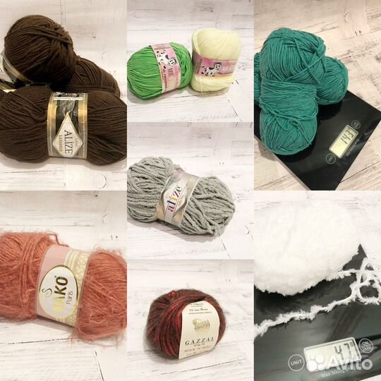 Пряжа оптом много