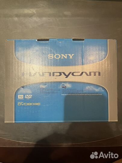 Видеокамера sony handycam