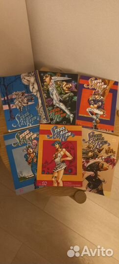 Манга Jojo Steel Ball Run 21 том