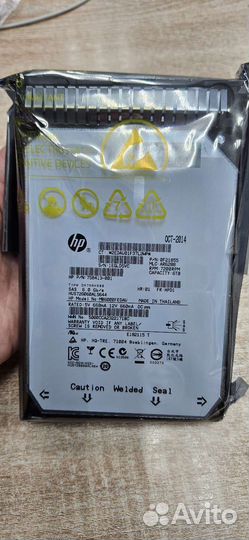 Жесткий диск HP 6 тб MB6000fedau