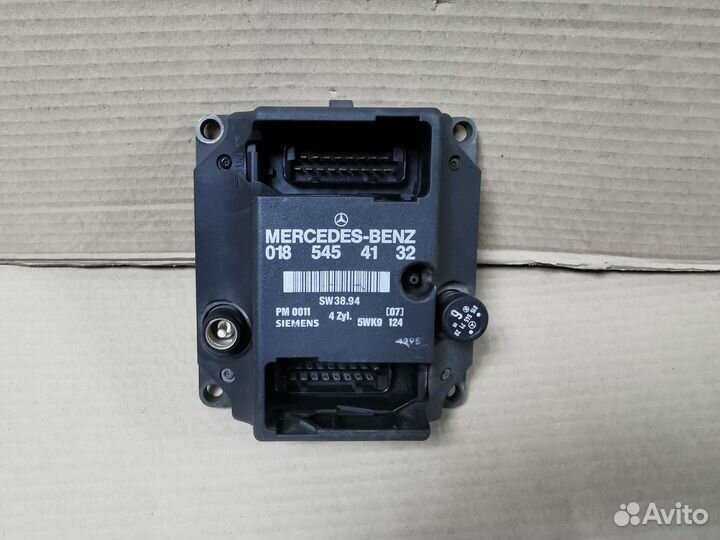 Эбу PMS 0185454132 на Mercedes W124 и W202