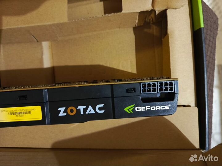 Видеокарта zotac gtx465