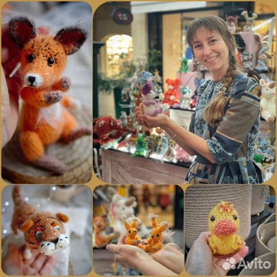 Обучение вязанию игрушек крючком