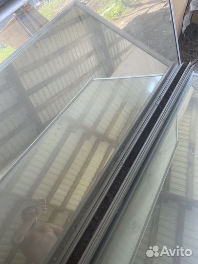 Двери купе с зеркалом