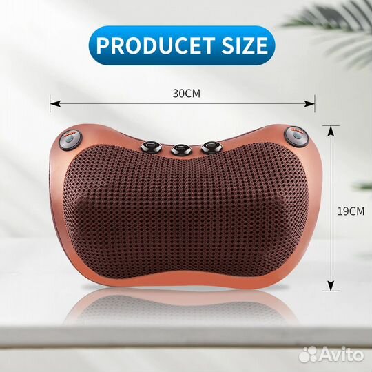 Электрическая подушка для массажа ruokey