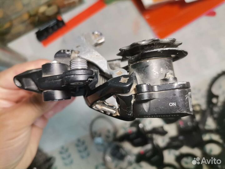 Кассета и переключатель Shimano XT/SLX