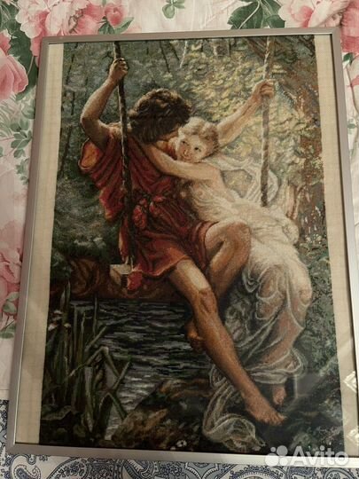 Картина «Качели», гобелен