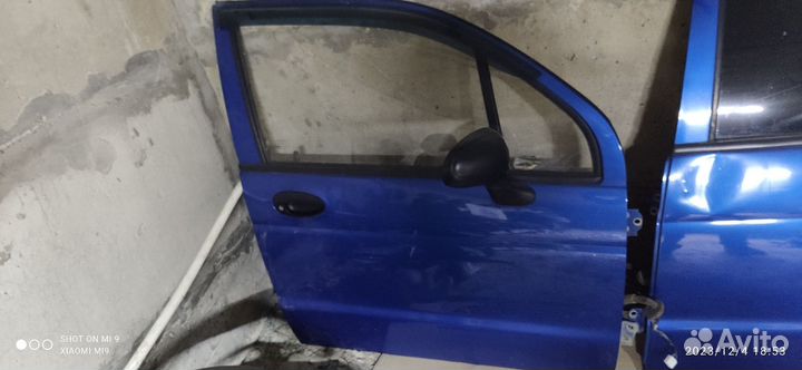 Двери daewoo matiz