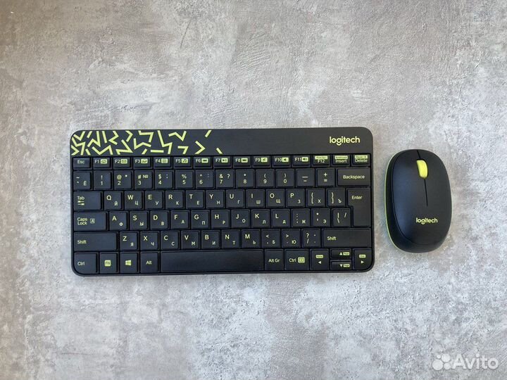 Клавиатура + Мышь Беспроводная Logitech Wireless C
