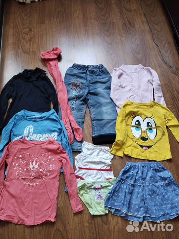 Джинсы на флисе. Вещи пакетом