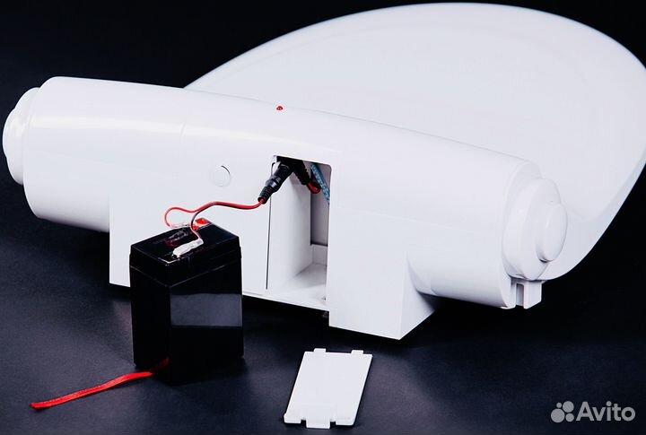 Крышка на унитаз w1-75 vip-wc покрытия сенсорная а