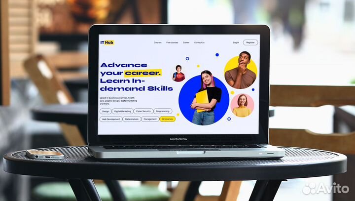 Дизайн сайта Веб-дизайнер UX/UI дизайнер
