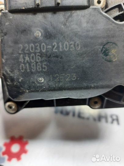 Дроссельная заслонка Toyota Fielder NZE141 1nzfe