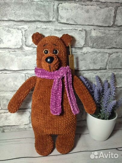 Игрушка Мишка вязаный амигуруми