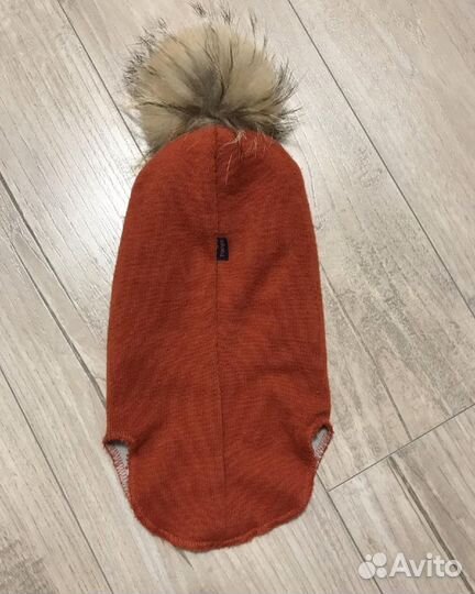 Шлем (шапка) зимний и варежки