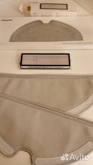 Фильтр и тряпка для Dreame F9