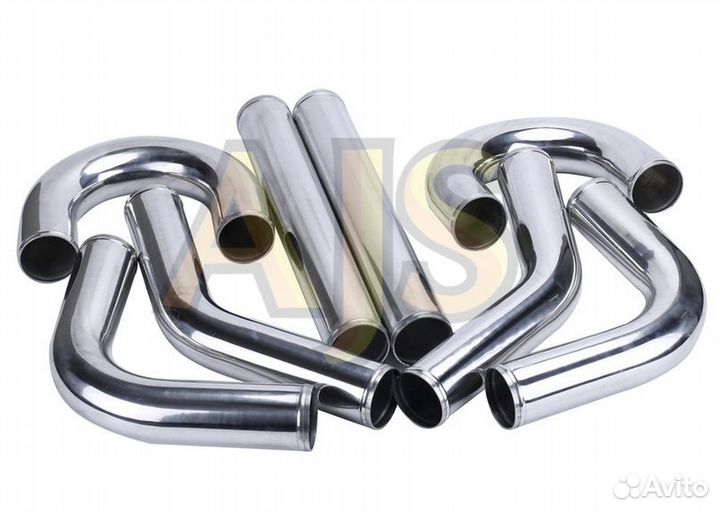 Труба алюминиевая 300мм 51мм (0 градусов)