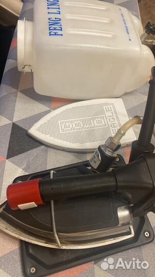 Гравитационный утюг с антипригарной платформой