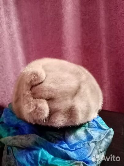 Берет норковый